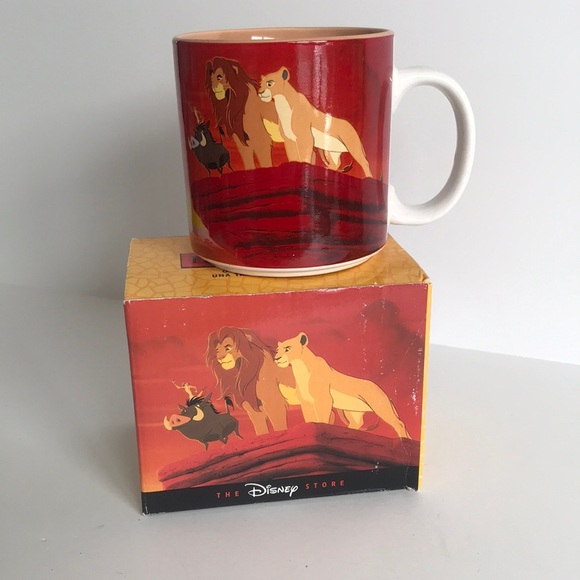 Disney Other - DISNEY STORE EXCLUSIVE VTG 90’s NWT THE LION KING COLLECTIBLE MUG & ORIGINAL BOX